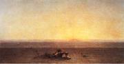 Gustave Guillaumet The Sahara(or The Desert) France oil painting artist